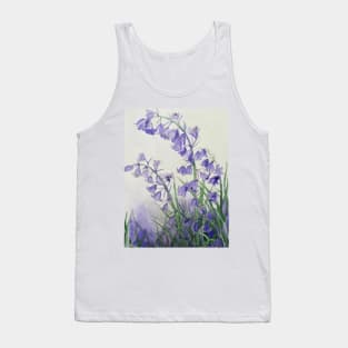 Bluebells watercolour painting Tank Top